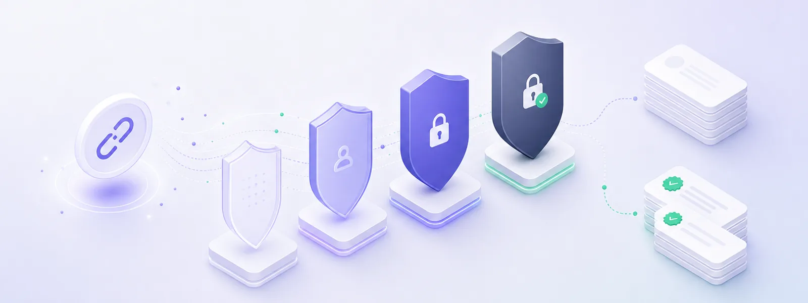 Four access levels for an availability poll, from an open anonymous link through to an invite only allowlist